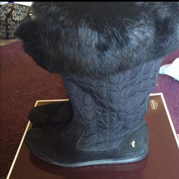 Coach snow boots - Picture 1 of 1